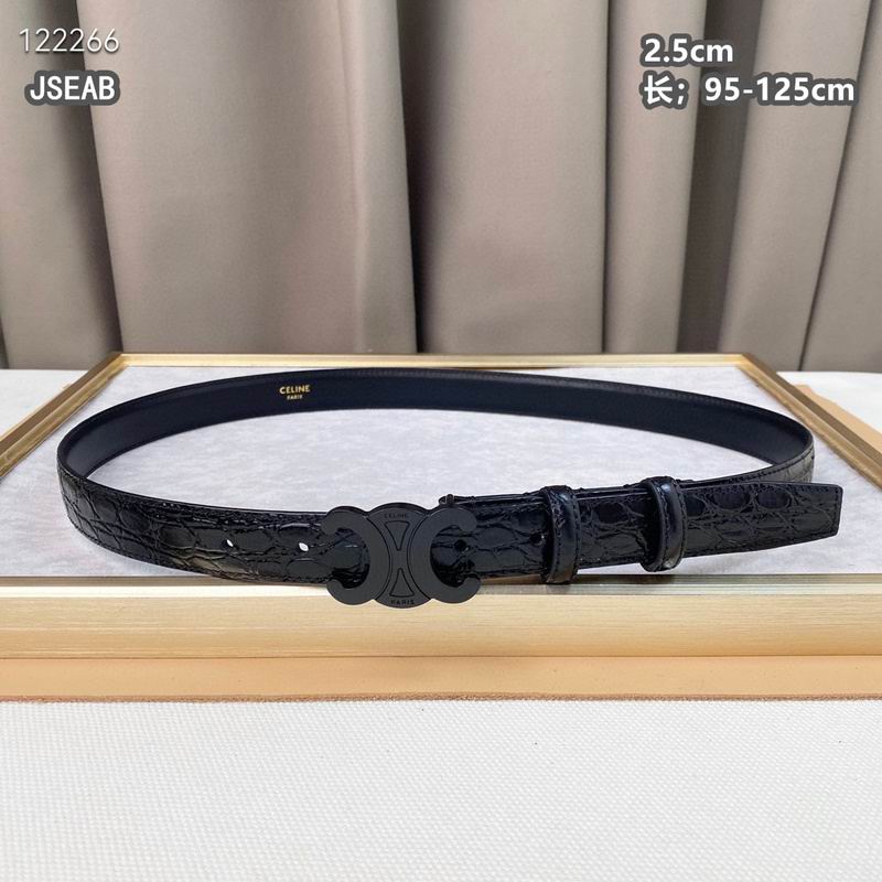 Celine belt 25mmX95-125cm 8L23